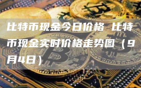 比特币现金今日价格 比特币现金实时价格走势图（9月4日）